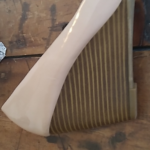 Merona for target bone patent leather like peep toe shoe - Picture 4 of 9